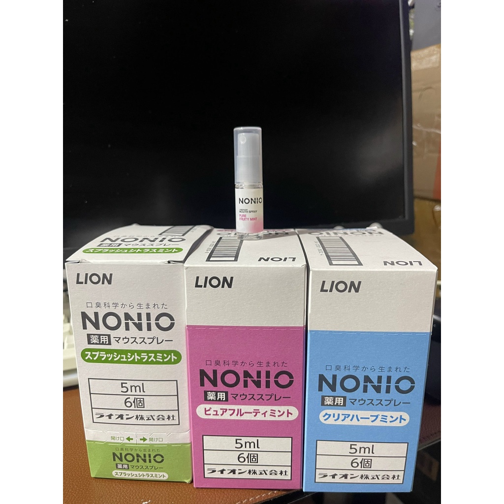 Xịt thơm miệng NONIO khử khuẩn HƯƠNG TRÁI CÂY