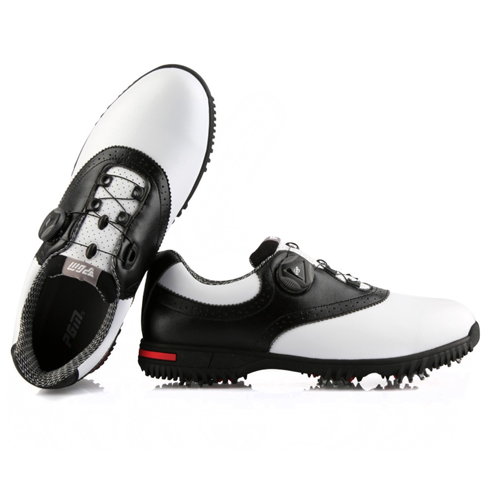 Giày Thể Thao Đánh Golf PGM Chống Trượt Chống Thấm Nước Phong Cách Doanh Nhân Cho Nam XZ130