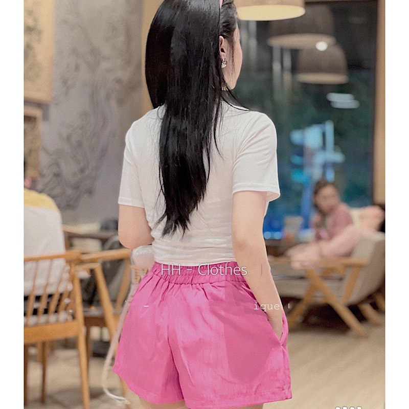 Áo Croptop Chéo Bụng Hàng Quảng Châu H0551