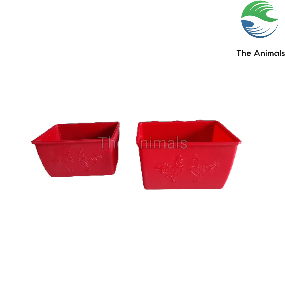 máng ăn cho gà, nước uống cho chim (máng thái)