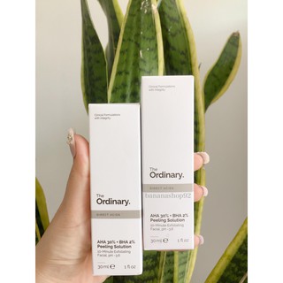 Tinhh chất tẩy tế bào chết hóa học The Ordinary AHA 30% + BHA 2% Peeling Solution 30ml