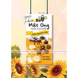 TEM NHÃN DÁN MẬT ONG HOA CÀ PHÊ