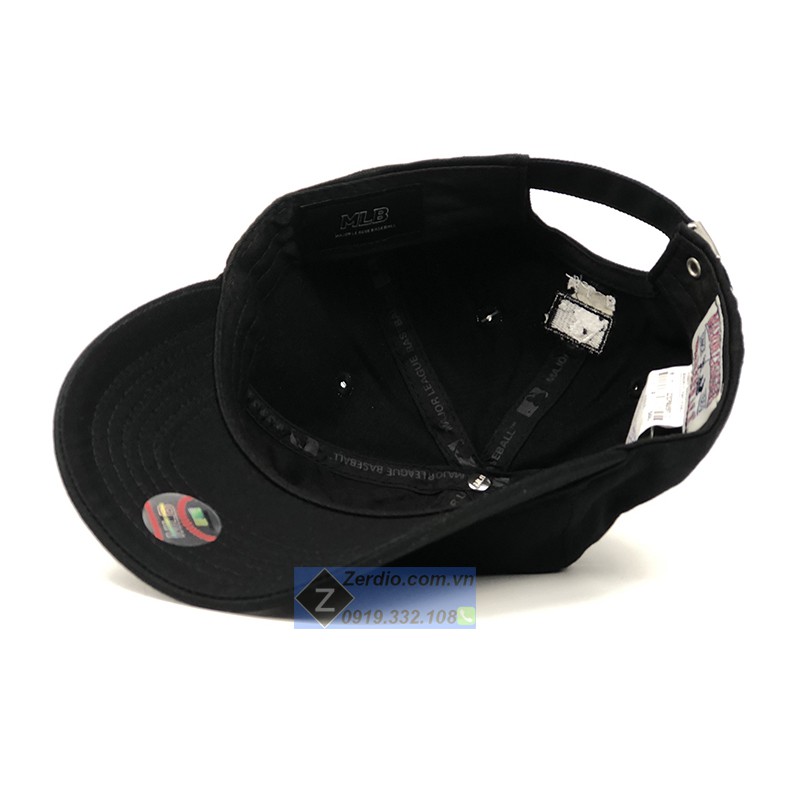 Mũ lưỡi trai Ny Classic form mềm cho nam và nữ màu đen, be full tem tag - M120