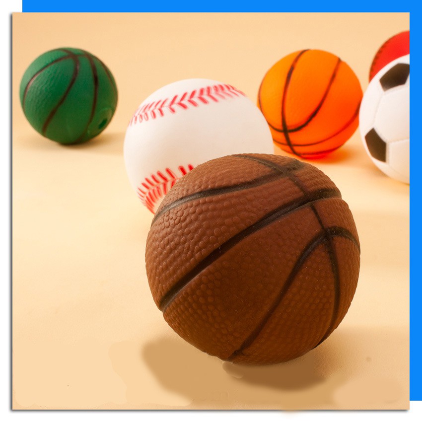 Đồ Chơi Bóng Rổ Nhỏ Mài Xương Tiêu Chuẩn Cho Thú Cưng