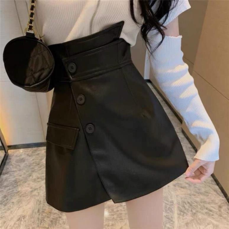 [ 𝐅𝐑𝐄𝐄 𝐒𝐇𝐈𝐏 ] QUẦN SHORT DẠ VẠT CHÉO NẮP TÚI THIẾT KẾ