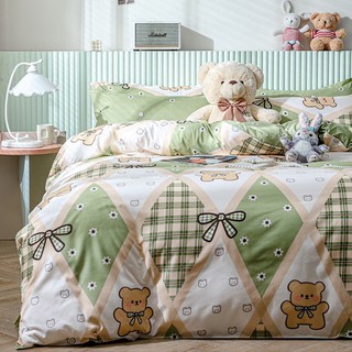Bộ chăn ga cotton poly