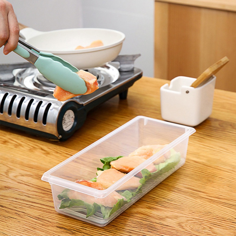 Khay Đựng Thức Ăn Có Thể Tháo Rời Tiện Dụng Cho Tủ Lạnh Veggie Berry