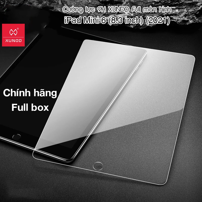 Cường lực 9H XUNDD iPad các loại - Bảo vệ màn hình, Chống trầy xước