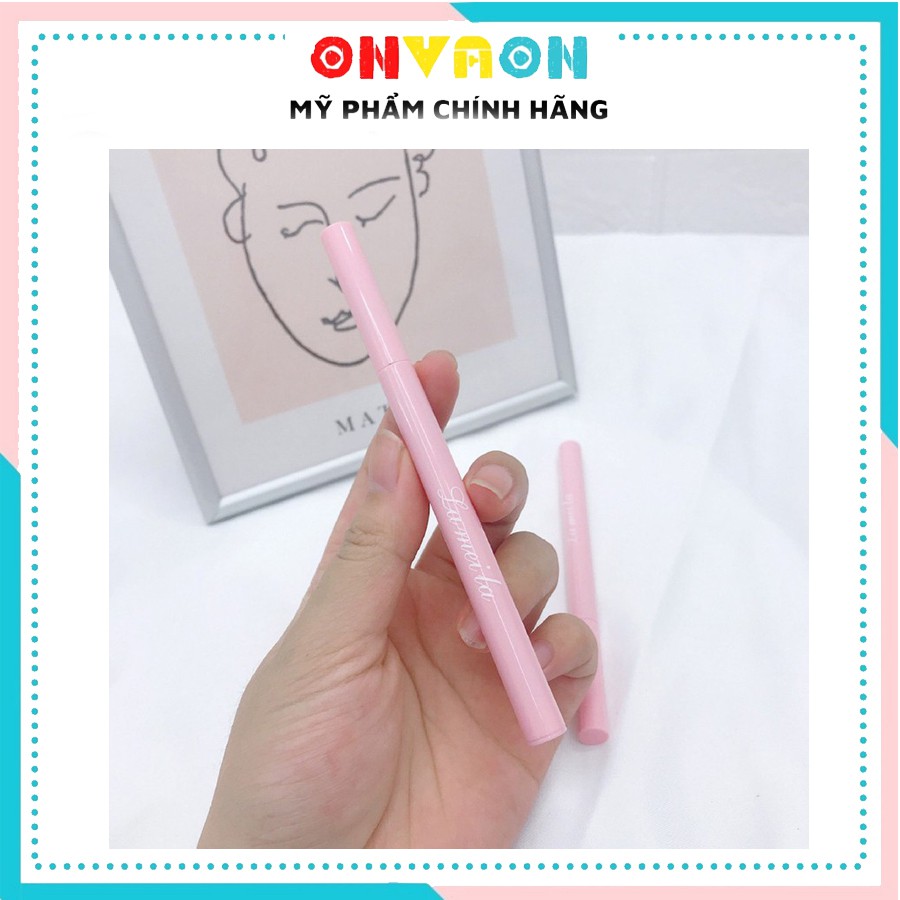 Bút kẻ mắt Lameila vỏ hồng chống thấm lâu trôi | BigBuy360 - bigbuy360.vn