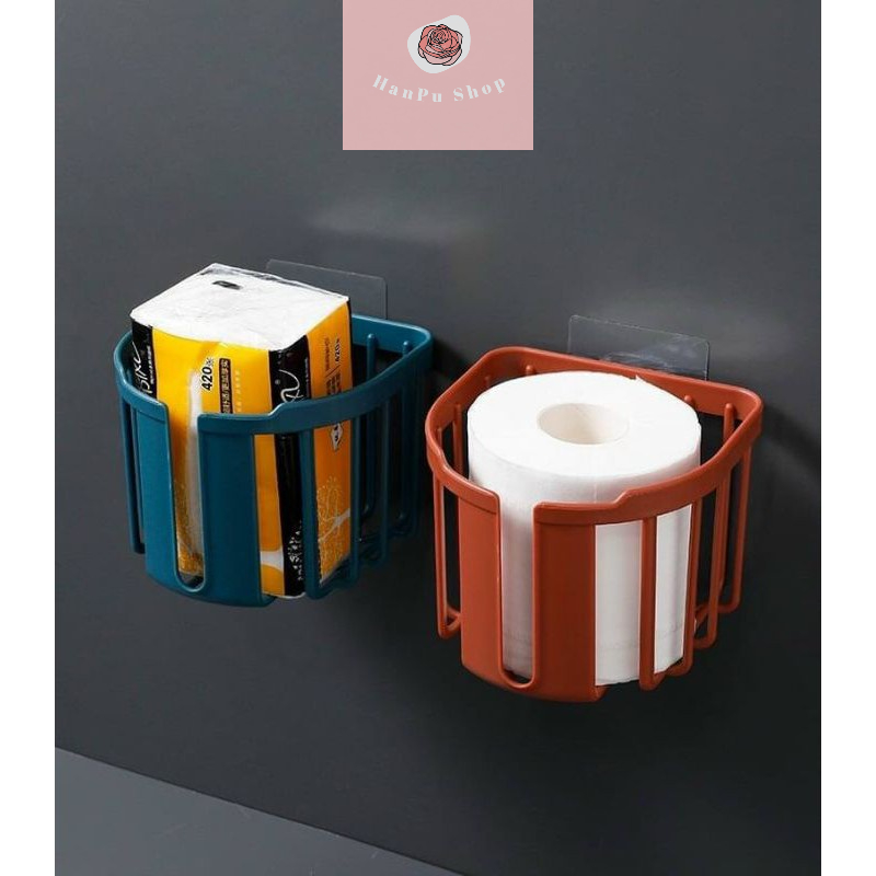 Giỏ Đựng Giấy Vệ Sinh Kệ Nhà Tắm Treo tường Đựng Khăn Giấy