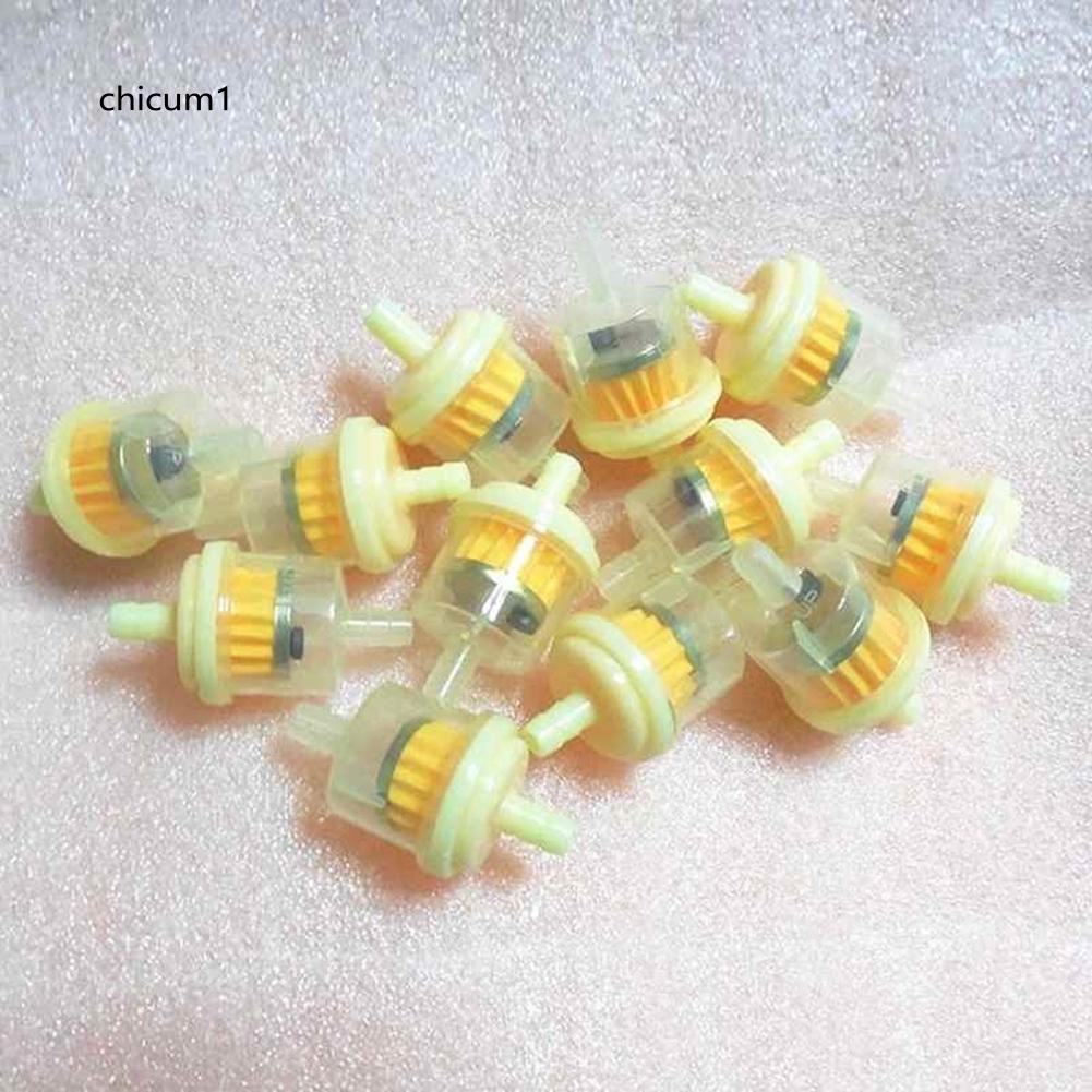 10 Ống Lọc Nhiên Liệu 1 / 4 Inch 6-7mm Cho Xe Máy