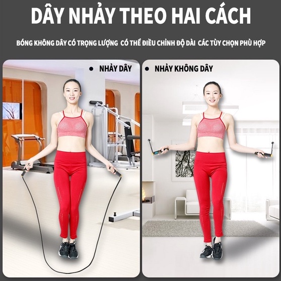 Dây Nhảy Thông Minh Có Chức Năng Đếm Số Tiện Dụng Dây dài miễn phí điều chỉnhcó dây / không có dâyYA501