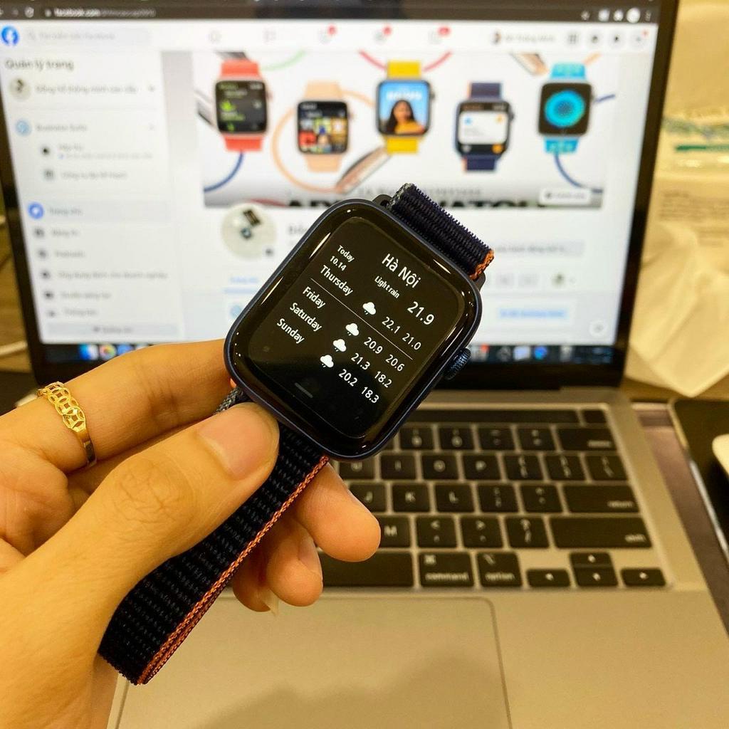 Đồng hồ thông minh watch 7 LTE nghe gọi ,theo dõi sức khỏe ,màn tràn viền ,đủ mọi chức năng mới nhất 2023