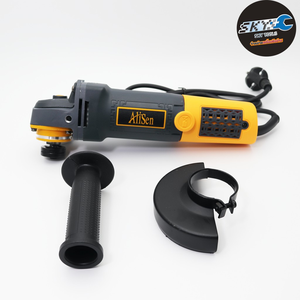 Máy mài góc, máy cắt cầm tay SL1007 chính hãng ALISEN, công suất 850w, máy công  tắc đuôi bền bỉ