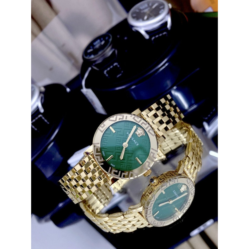 Đồng hồ đeo tay nữ, đồng hồ nữ mặt tròn chính hãng VERSACE full box siêu cao cấp, cực kỳ sang chảnh, thời trang siêu cấp