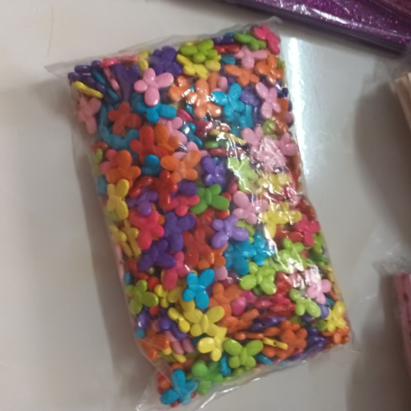 Túi 500gram nhựa nơ làm handmade nhiều màu