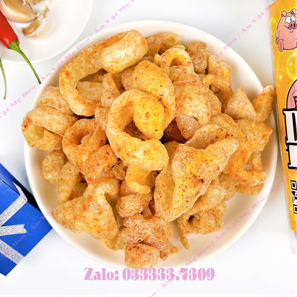 Da heo tỏi ớt chiên giòn 150gr ăn vặt cực ngon | BigBuy360 - bigbuy360.vn