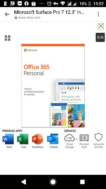 Máy surface pro 7 mới newseal (i5.8.128) kèm phím, off 365 | BigBuy360 - bigbuy360.vn