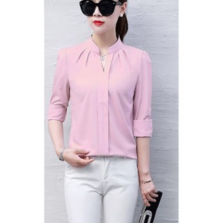 Áo Kiểu Nữ Cổ Trụ Đủ Size
