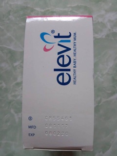 Vitamin bầu Elevit Úc 100 viên