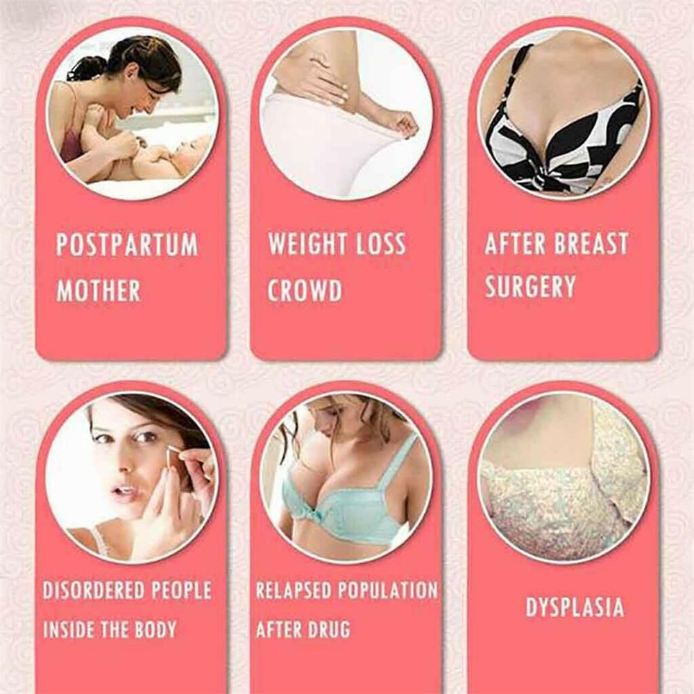 [Hàng mới về] Kem nâng ngực hỗ trợ mát xa làm săn chắc và giảm nếp nhăn vùng ngực hiệu quả cho nữ