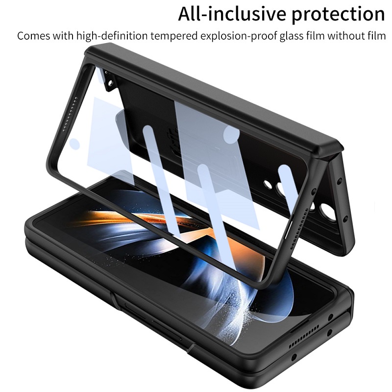 Ốp lưng Samsung Galaxy Z Fold 4 5G ốp điện thoại Z Fold4 ốp ZFold 4 case W23 F9360 casing Folder 4 Ốp Điện Thoại Kính Cường Lực Cho Samsung Z Fold4 ZFold4 2022