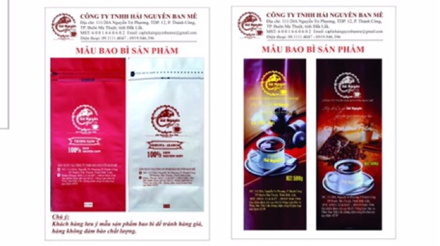 1kg Cà phê Hải Nguyên ban mê thuột