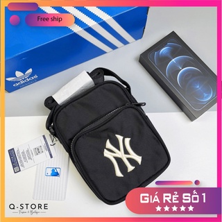 Túi Đeo Chéo nam nữ mlb NY Vintage Mini Bag Black Full Tag Code