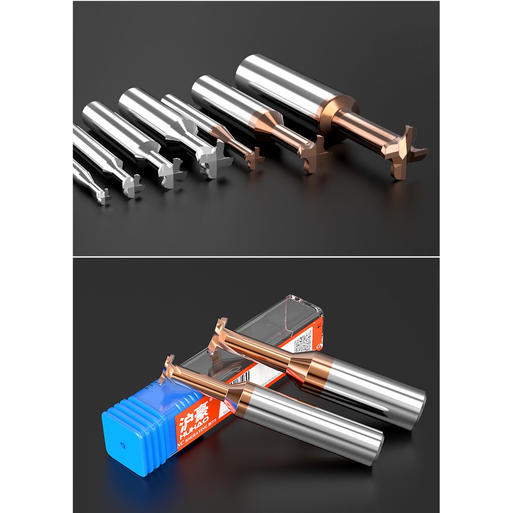 Lưỡi dao phay cnc hình chữ T bằng thép vonfram chất lượng
