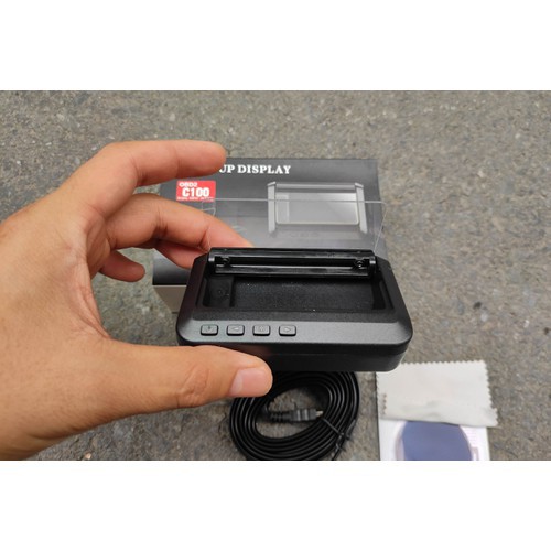 HUD-C100_Cảnh Báo Hệ Thống Máy Chiếu HUD Ô Tô Màn Hình Hiển Thị