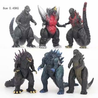 [Hàng có sẵn-Xả hàng tăng doanh số] Set 6 mô hình khủng long Godzilla trong Godzilla Planet Of Monsters