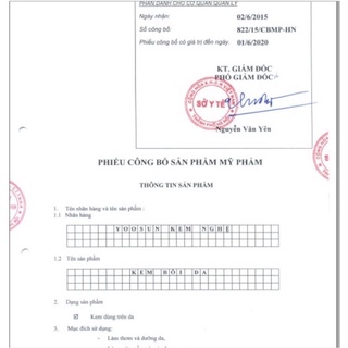kem bôi Yoosun