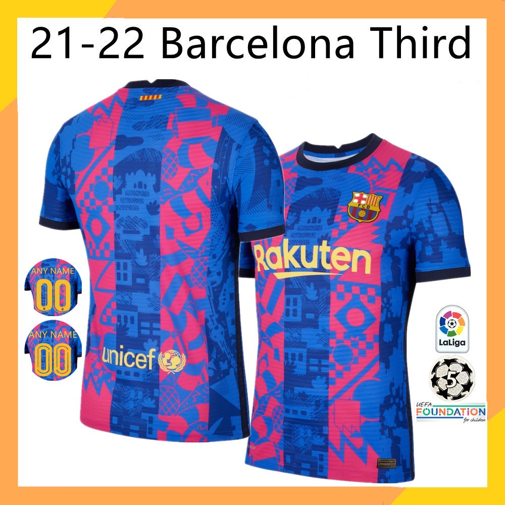 Áo Thun Đá Banh Barcelona 21-22 Grade: Aaa