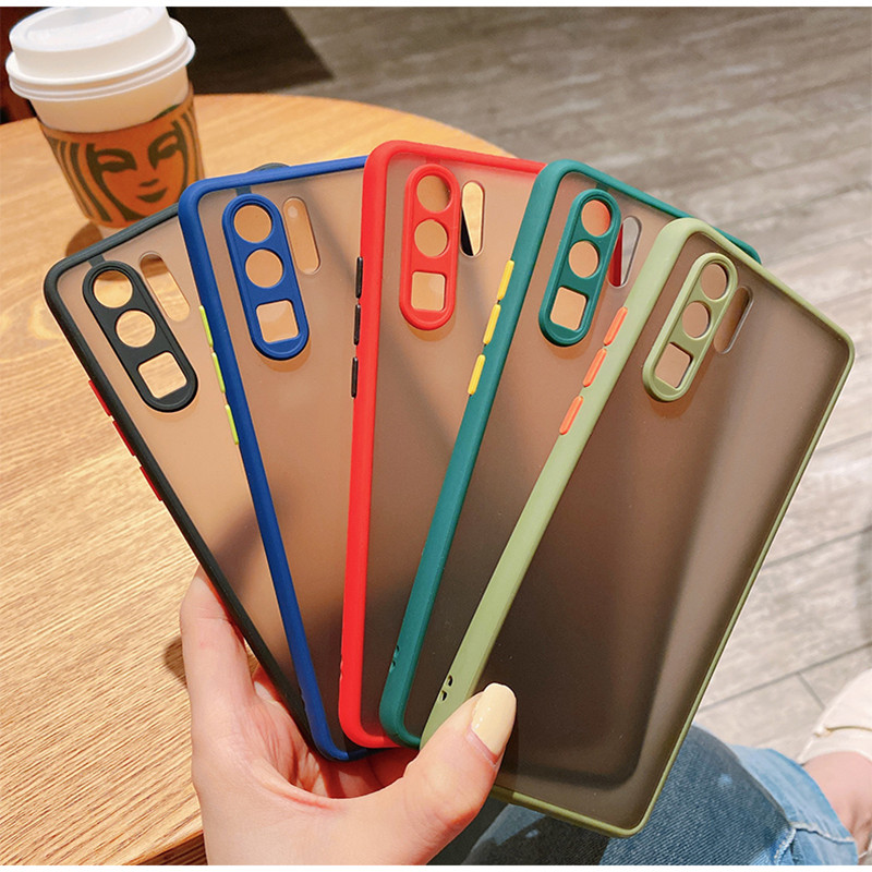 Ốp điện thoại chống sốc chống va đập cho Huawei P40 P30 P20 Pro Lite Plus Pro+ 5G