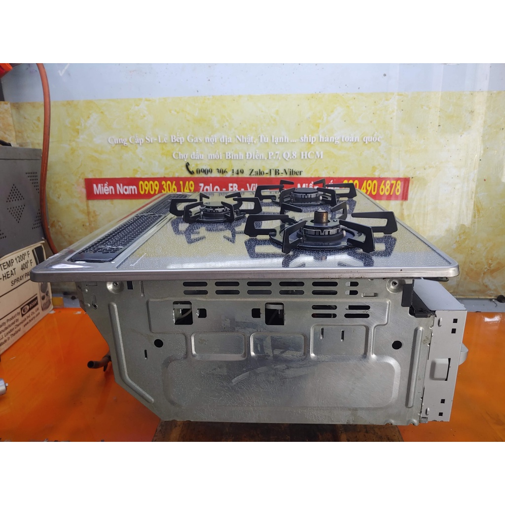 Bếp gas âm nội địa Nhật Harman DG32E1NR 008533 mặt kính ,Tặng Pin sạc giá 3,5 triệu
