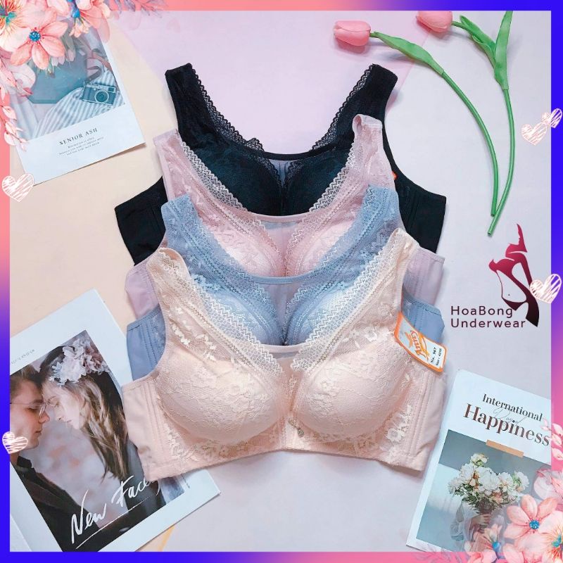 BigSize Áo Lót Thái Anny Cao Cấp Siêu Mỏng Không Gọng Định Hình Ôm Ngực - Chống Xệ Hoàn Hảo Tuyệt Đối