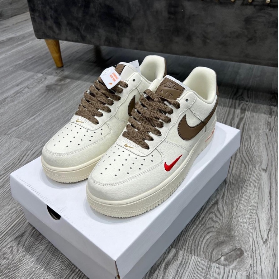 [𝐒𝐀𝐋𝐄 ĐẬ𝐌 ] Giày_Air Force1, Giày_AF1 vệt nâu Bản Trung Full Box Bill Đủ Size Nam Nữ