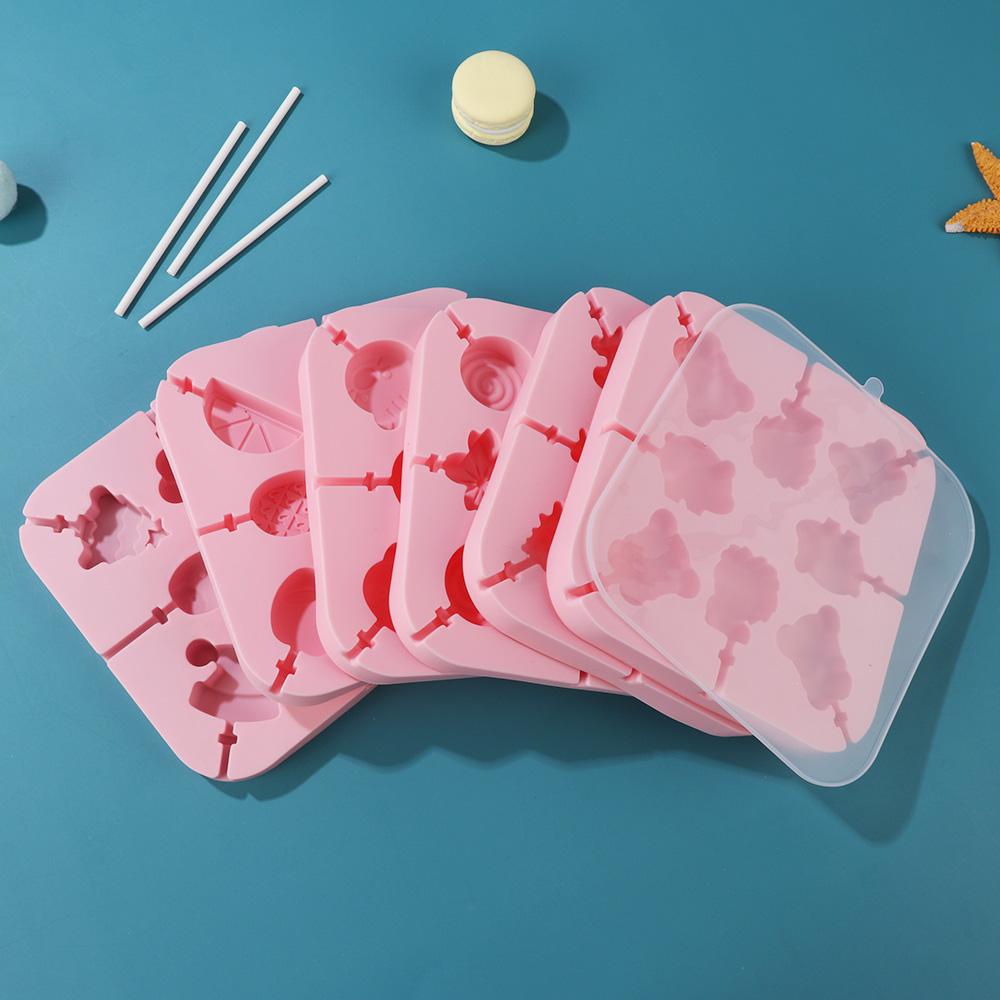 FAY Khuôn Silicone Làm Kẹo Mút Trang Trí Bánh