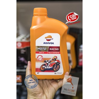 Dầu nhớt cao cấp Repsol Racing MOTO 10W40 (Hàng nhập khẩu chính hãng Huỳnh Châu)
