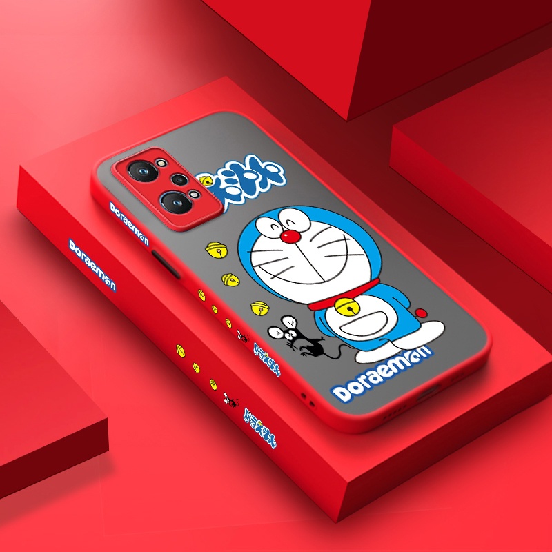 Ốp Điện Thoại Cứng Viền Silicon Họa Tiết Hoạt Hình Doremon Dễ Thương Chống Sốc Cho Realme GT Neo 2 GT2 GT 2 Q5 Pro 5G