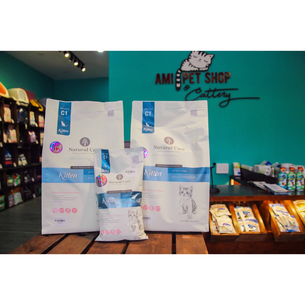 Thức ăn hạt cho mèo con Natural Core Kitten 400g