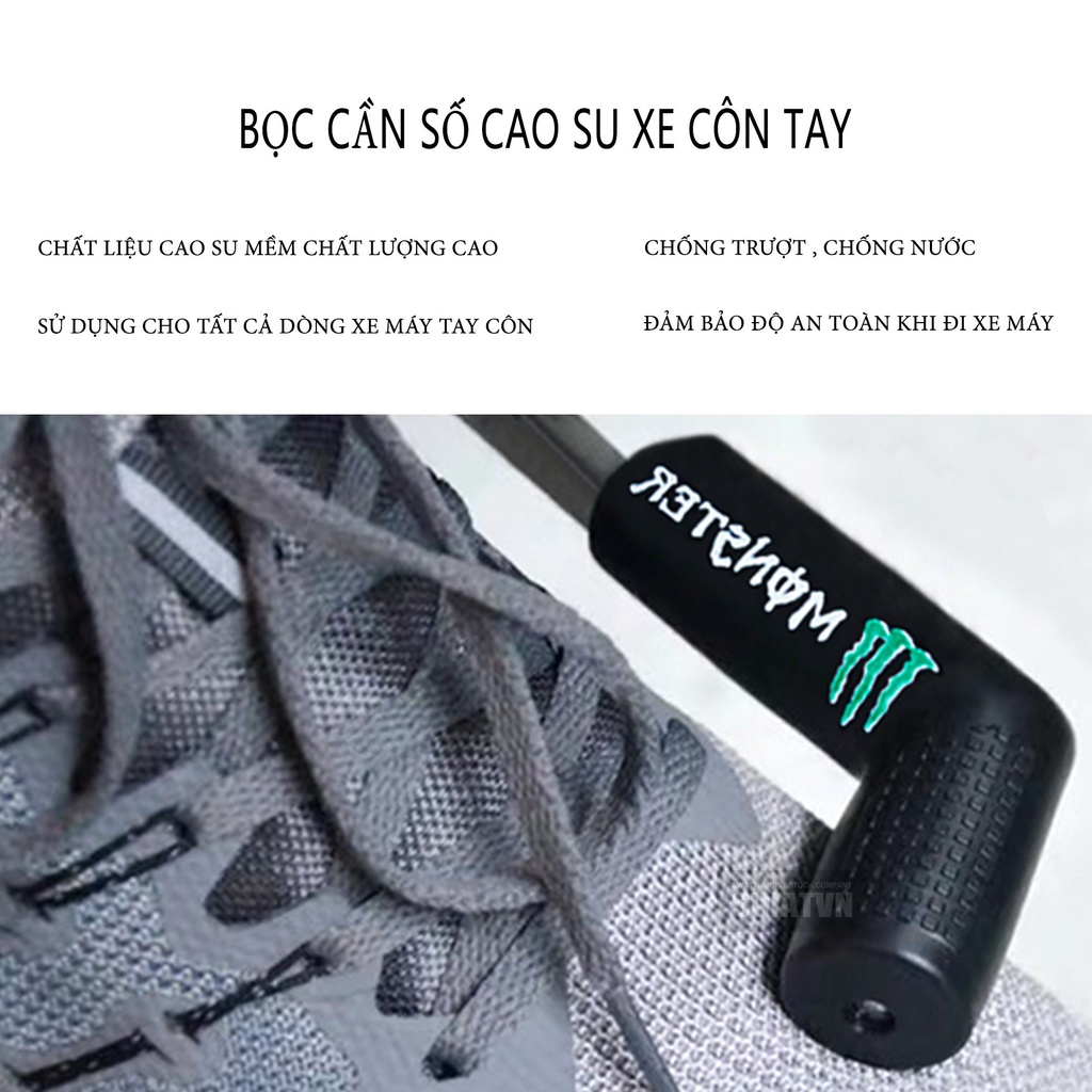 Bọc cần số cao su xe côn tay các dòng tiện dụng