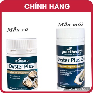 Tinh chất hàu Úc Oyster Plus Zinc Goodhealth 60 viên