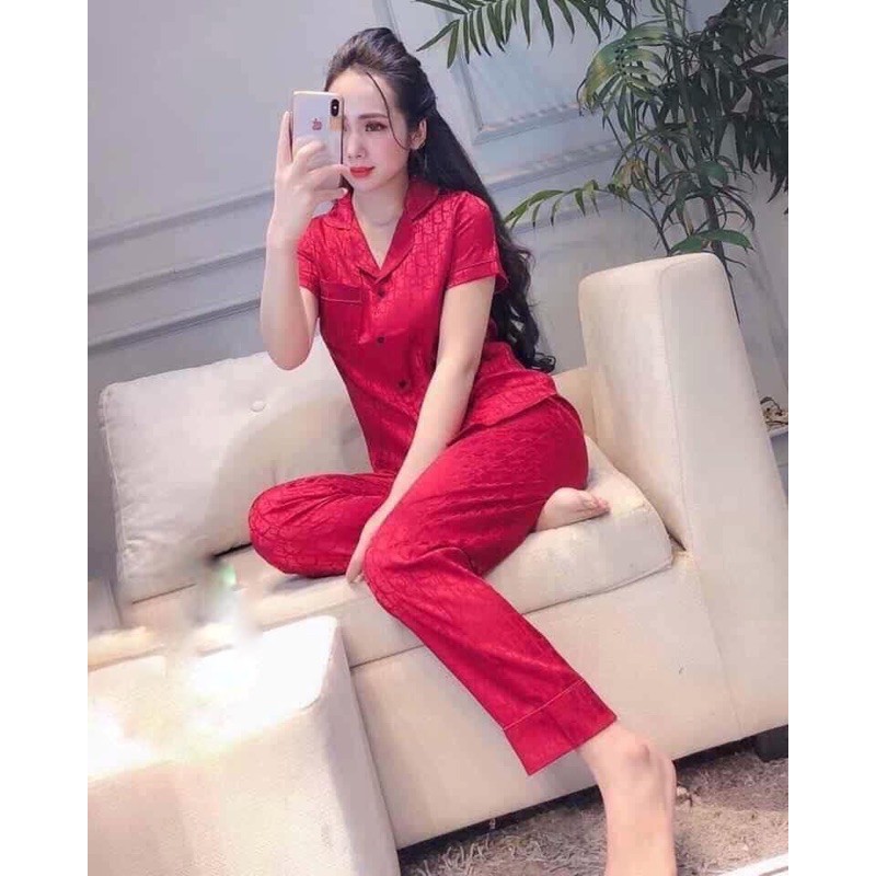 Bộ lụa gấm lẻ size sale off