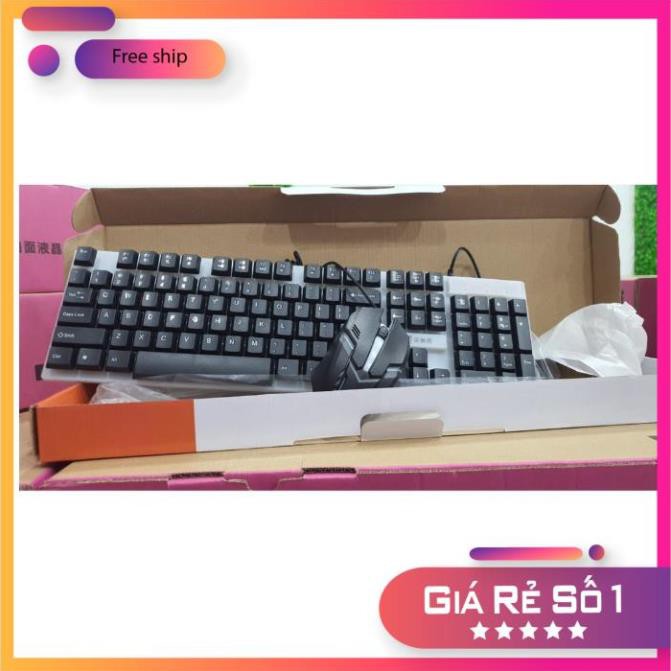 [Hàng xịn] Bộ Bàn Phím Chuột giả cơ LED 7 Màu Q300 , Phím nhậy , độ nhẩy cao - BH-24 THÁNG | BigBuy360 - bigbuy360.vn