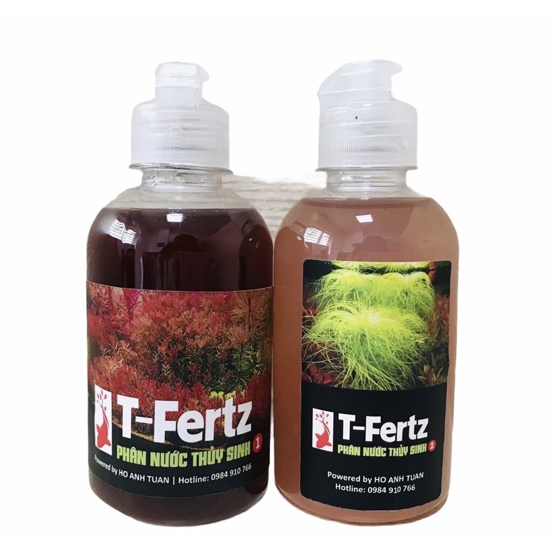 Phân Nước Thuỷ Sinh T-FERTZ | Phát Triển Nhanh - Lên Màu Đẹp