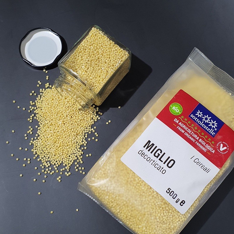[SOTTO] HẠT KÊ HỮU CƠ BÓC VỎ 500g
