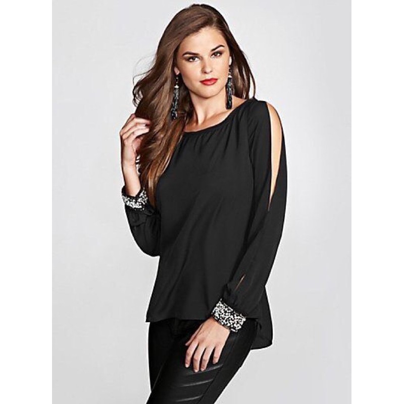áo kiểu của mỹ hàng hiệu guess size s