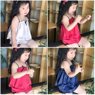 Set 2 bộ 2 dây bé gái