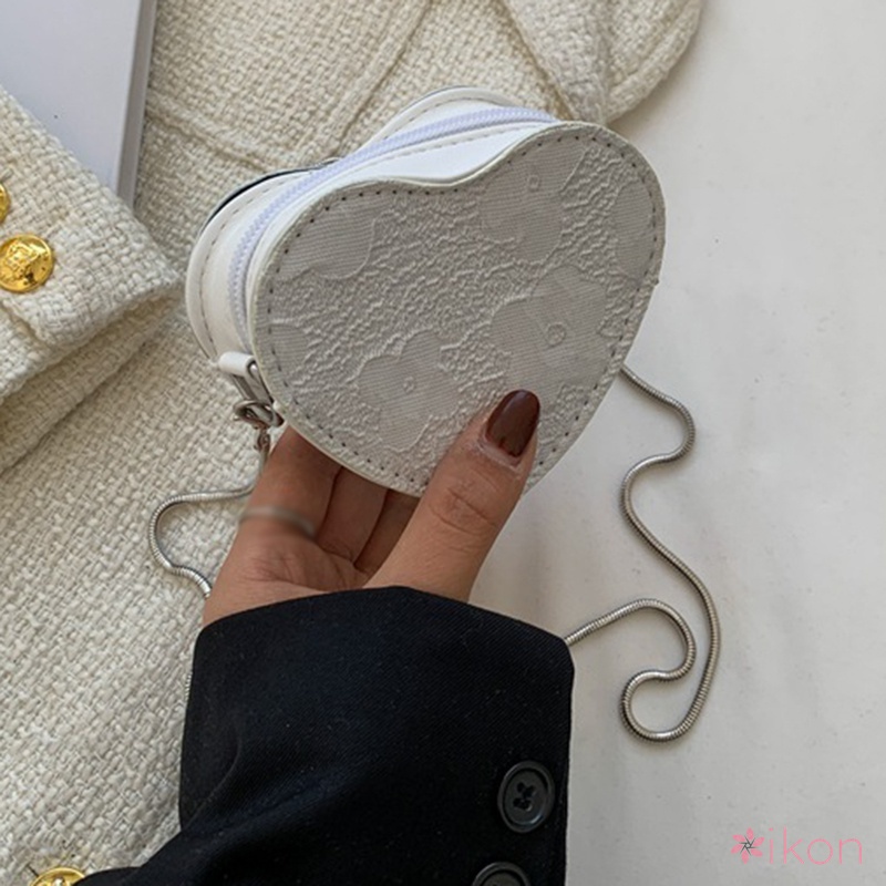 Túi Đeo Chéo Mini Thời Trang Mùa Hè Tim Cho Nữ Túi Đeo Chéo Đựng Điện Thoại Hình Trái